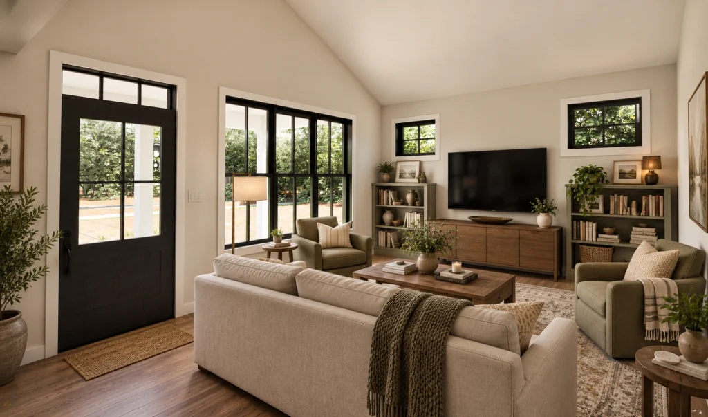 The Meadow Nook (Mascord 11124) — living